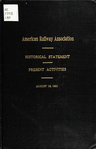 American railway association.