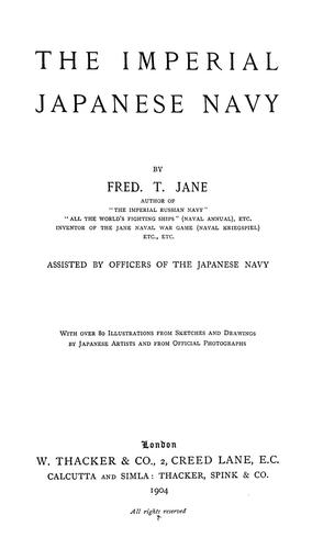 The imperial Japanese navy