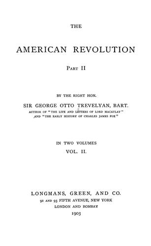 The American revolution