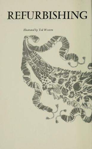 Refurbishing antiques.