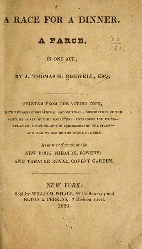 A race for a dinner.