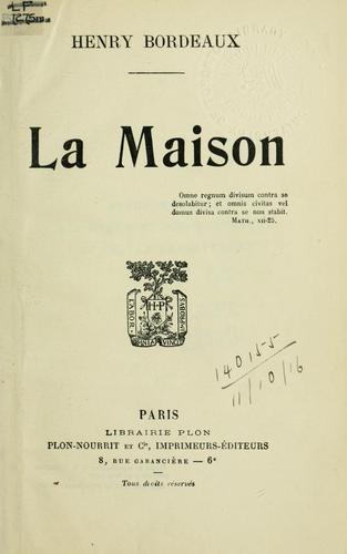 La maison