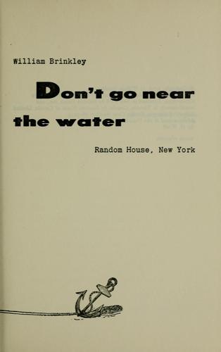 Don't go near the water.