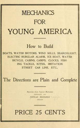 Mechanics for young America