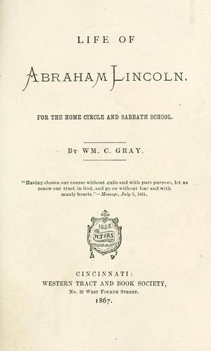 Life of Abraham Lincoln.