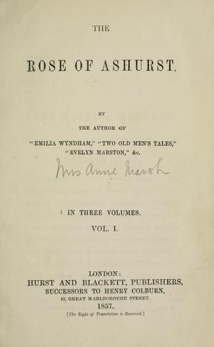 The rose of Ashurst