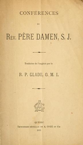 Conférences du Rév. Père Damen, S.J.