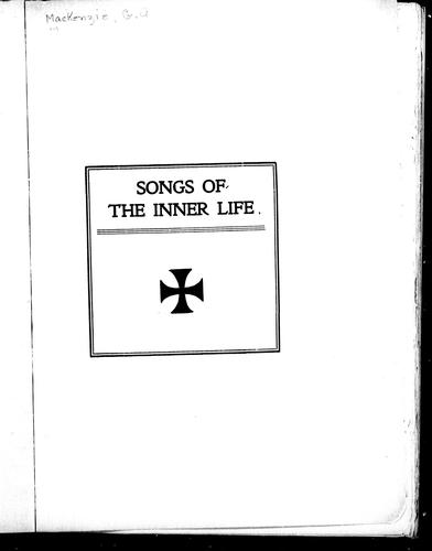 Songs of the inner life