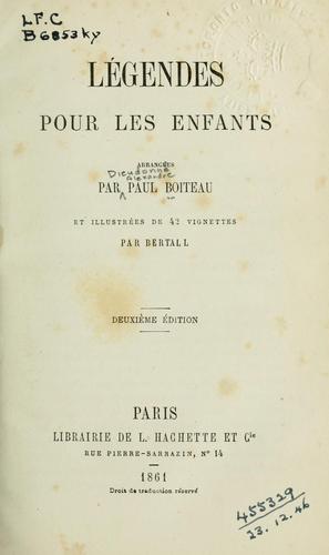 Légendes pour les enfants