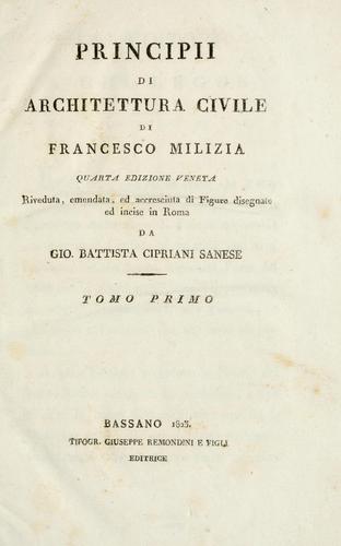 Principii di architettura civile