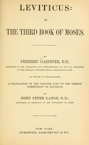 Leviticus