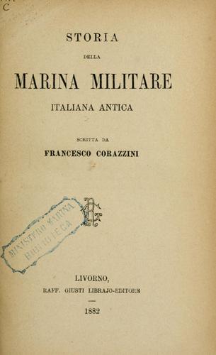Storia della marina militare Italiana antica.