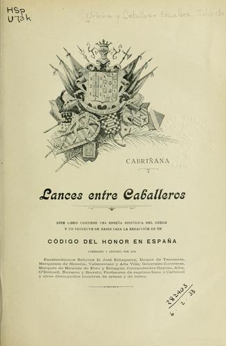 Lances entre caballeros