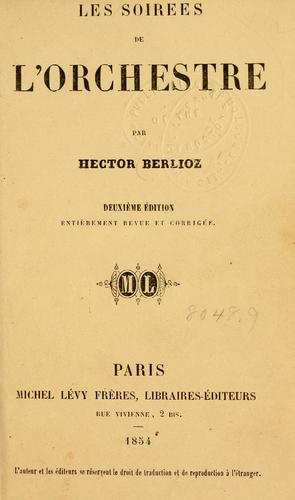 Les soirées de l'orchestre