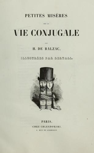 Petites misères de la vie conjugale