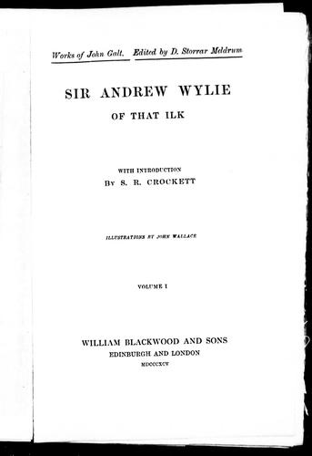 Sir Andrew Wylie of that ilk