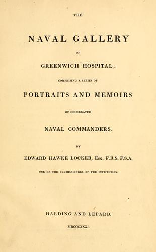 The naval gallery of Greenwich Hospital