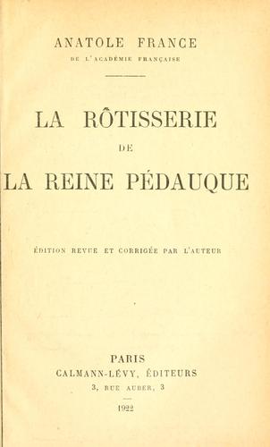 La rôtisserie de la reine Pédauque.