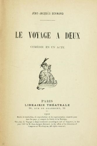 Le voyage a deux