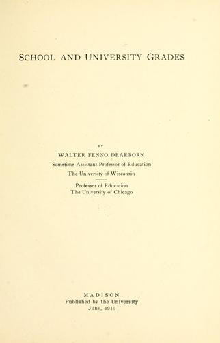 School and university grades