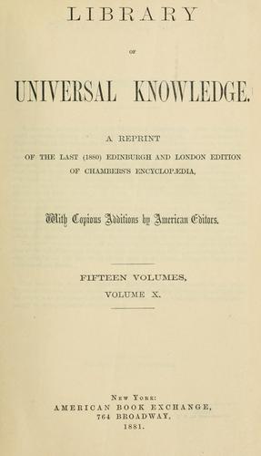 Library of universal knowledge