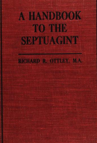 A handbook to the Septuagint