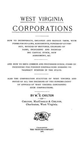 West Virginia corporations