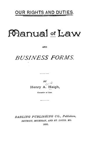 Our rights and duties