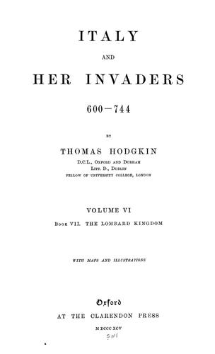 Italy and her invaders.