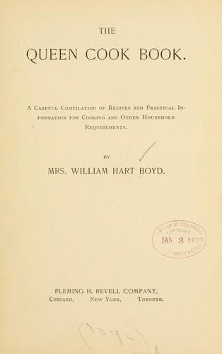 The queen cook book ...