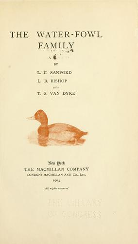 The water-fowl family