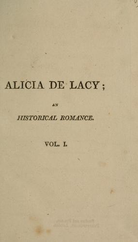 Alicia de Lacy