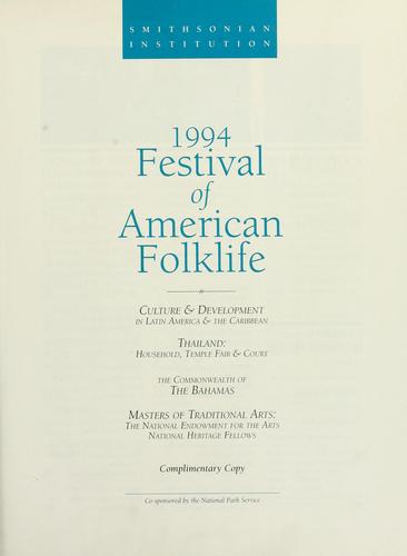 1994 Festival of American Folklife