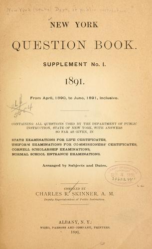 New York question book.