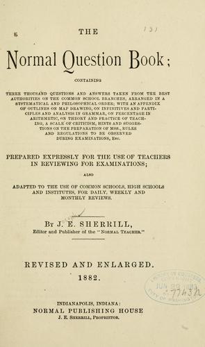 The normal question book