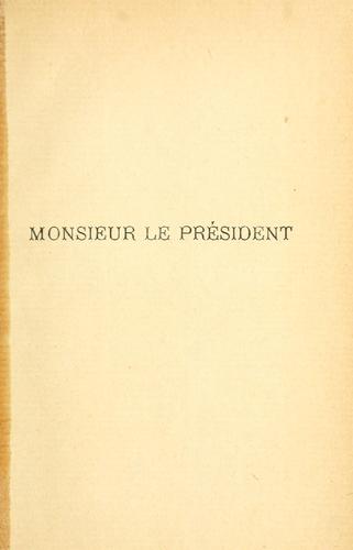 Monsieur le président