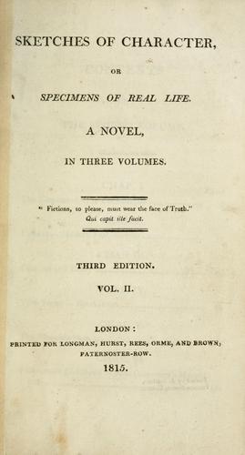 Sketches of character