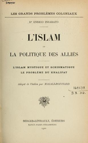 L' Islam et la politique des alliés