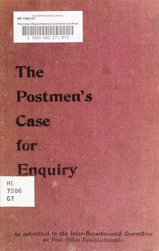 The Inter-Departmental Committee on Post-Office Establishments