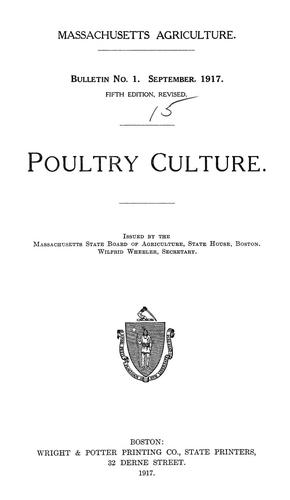 Poultry culture