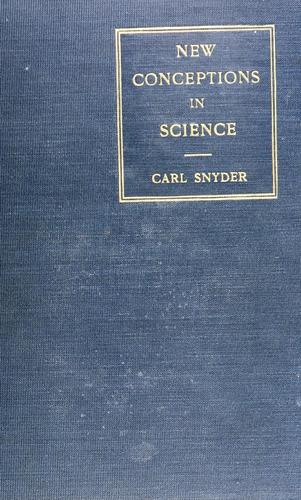 New conceptions in science