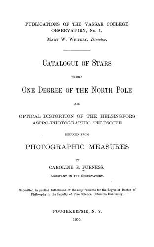 Catalogue of stars within one degree of the North pole and optical distortion of the Helsingfors astro-photographic telescope deduced from photographic measures