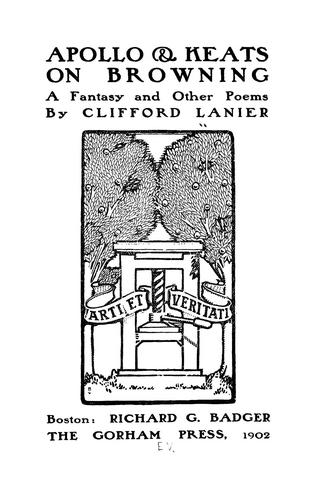 Apollo & Keats on Browning
