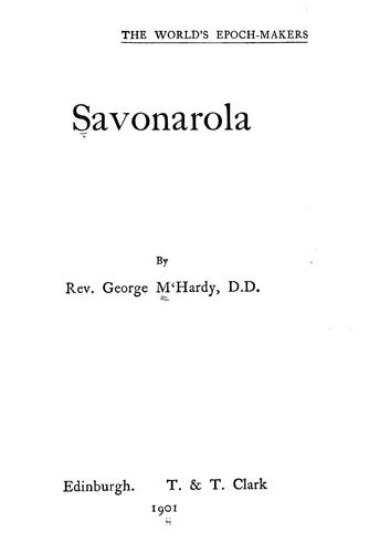 Savonarola