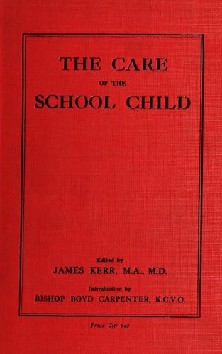 The care of the school child