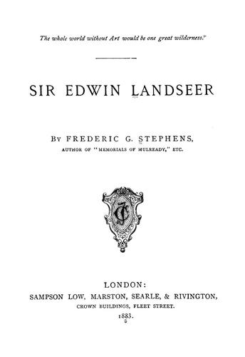 Sir Edwin Landseer