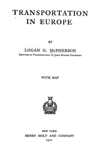 Transportation in Europe