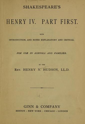 Shakespeare's Henry IV.