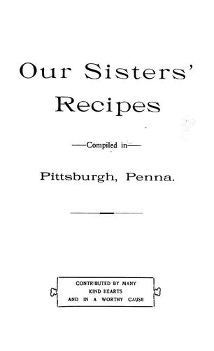 Our sisters' recipes