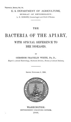 Diseases of bees.